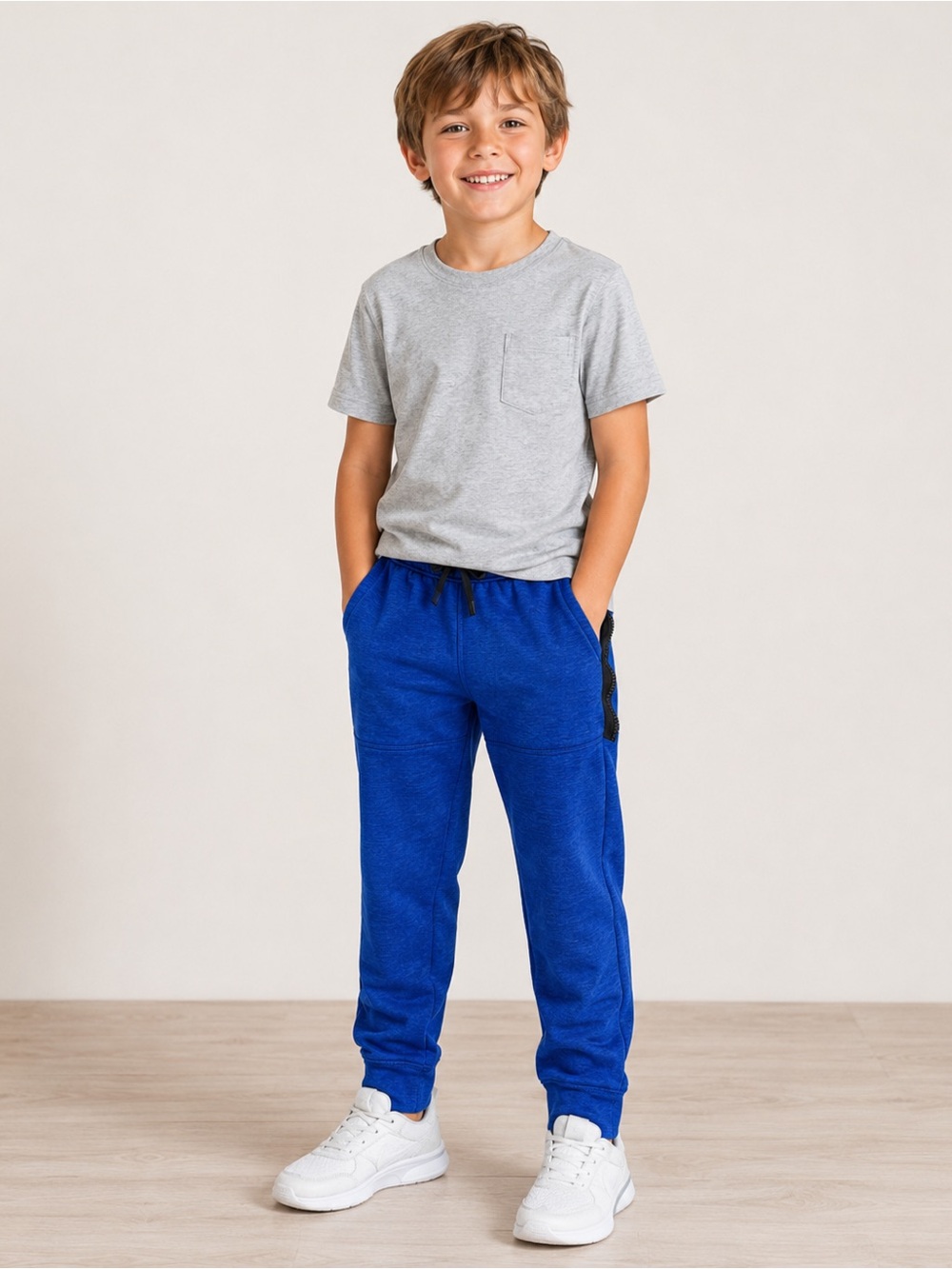 Athletic Works Kids Royal Blue Joggers